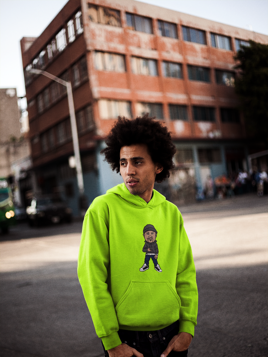 Men's Classic Illcorp Hoodie - Lime Green