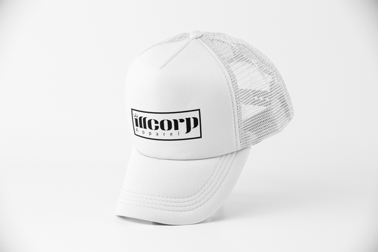 Illcorp Patchwork Trucker Snapback - White