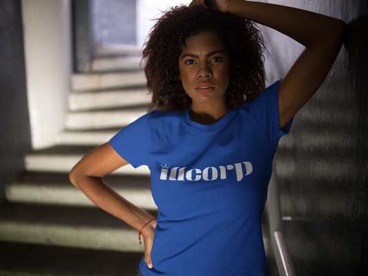 Ladies Illcorp Logo T-shirt - White Letters