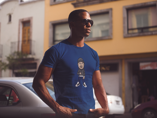 Men's Classic Illcorp T-shirt - Navy Blue